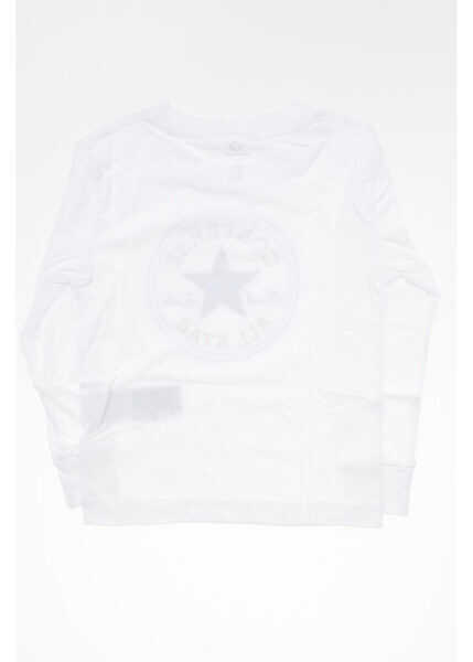 Tricouri Converse Printed T-Shirt White Baieti (BM 8052792) 3