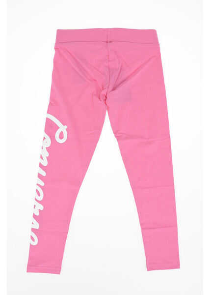 Pantaloni casual Converse Stretch Pants With Logo Pink Baieti (BM 8052801) 3