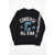 Converse All Star Embroidered Crew-Neck Sweatshirt Black