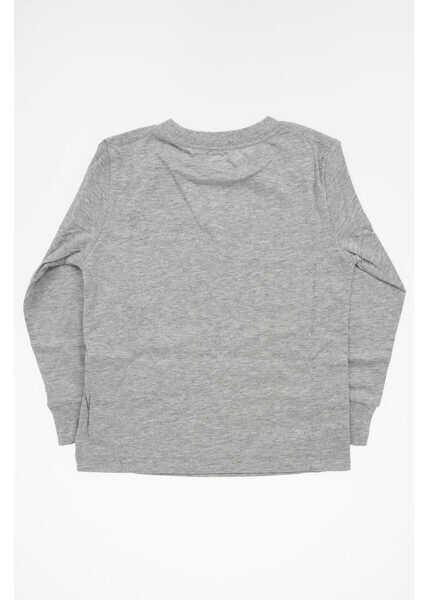 Tricouri Converse All Star Print T-Shirt Gray Baieti (BM 8052828) 3