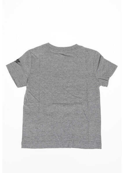 Tricouri Nike Logo-Print T-Shirt Gray Baieti (BM 8052837) 3