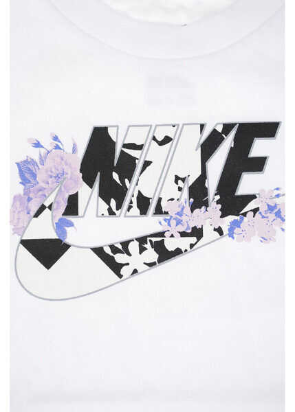 Tricouri Nike Crew-Neck T-Shirt White Baieti (BM 8052846) 2