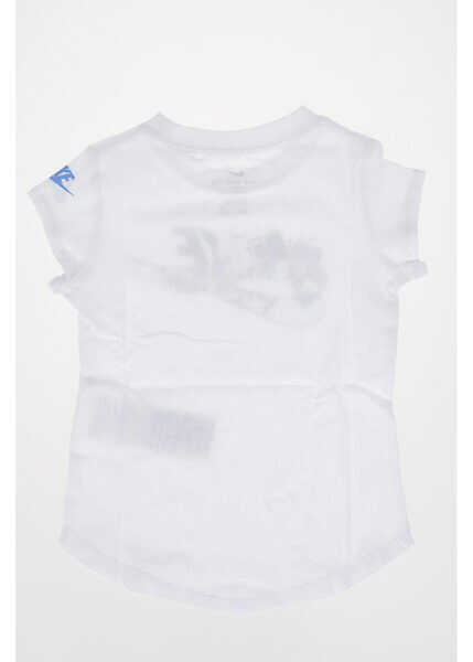 Tricouri Nike Crew-Neck T-Shirt White Baieti (BM 8052846) 3