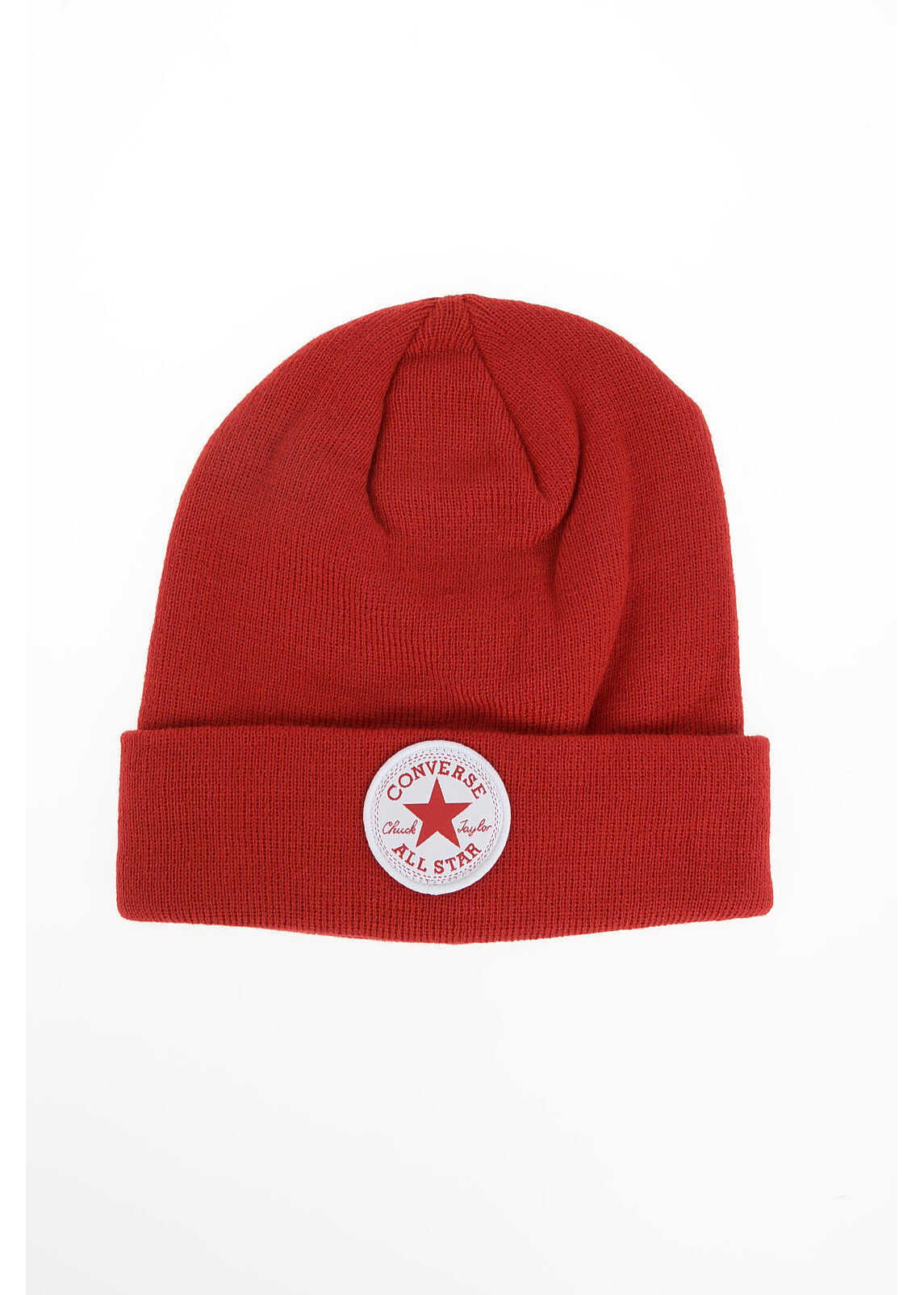 Converse Kids All Star Ribbed Beanie With Logo Red image9