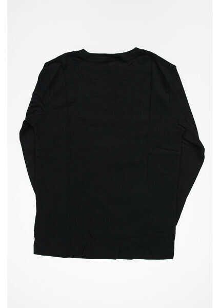 Tricouri Converse All Star Print T-Shirt Black Baieti (BM 8052864) 3