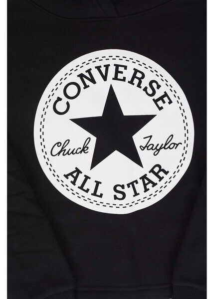 Bluze de trening Converse All Star Hoodie Sweatshirt Black Baieti (BM 8052873) 2