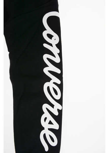 Bluze de trening Converse All Star Hoodie Sweatshirt Black Baieti (BM 8052873) 4