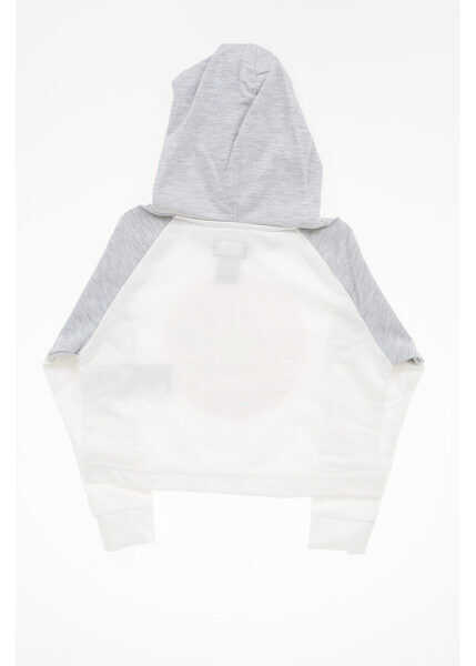 Bluze de trening Converse All Star Hoodie Sweatshirt White Baieti (BM 8052879) 3