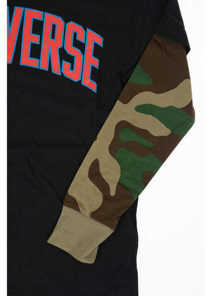 Bluze de trening Converse Hoodie Sweatshirt With Logo Black Baieti (BM 8052882) 2