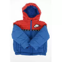 Jachete Two-Tone Puffer Jacket With Zip Front Closure Fete
