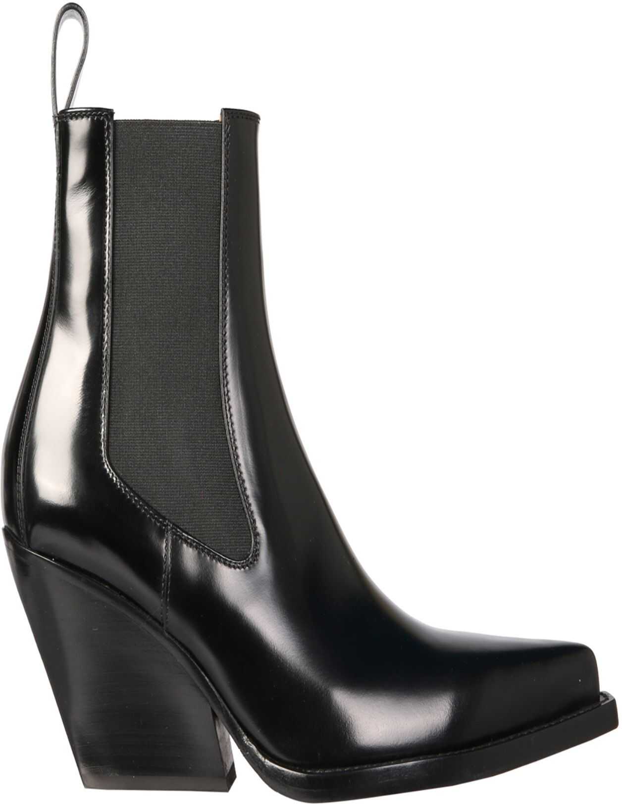 Bottega Veneta Lean Boots BLACK