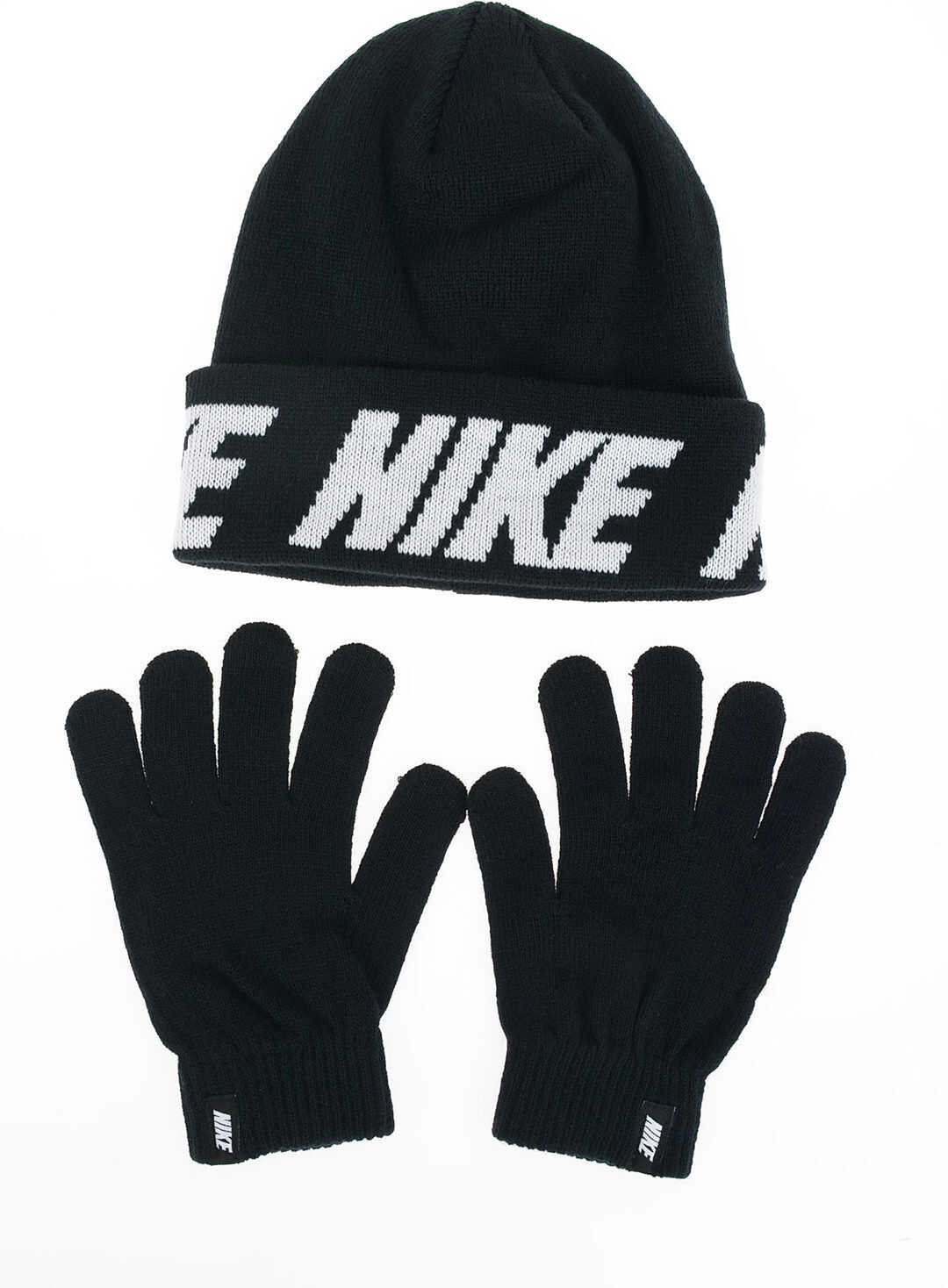 Nike Kids Hat And Glovers Set Black image12
