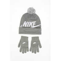 Caciuli Gloves And Pon Pon Beanie Set Baieti