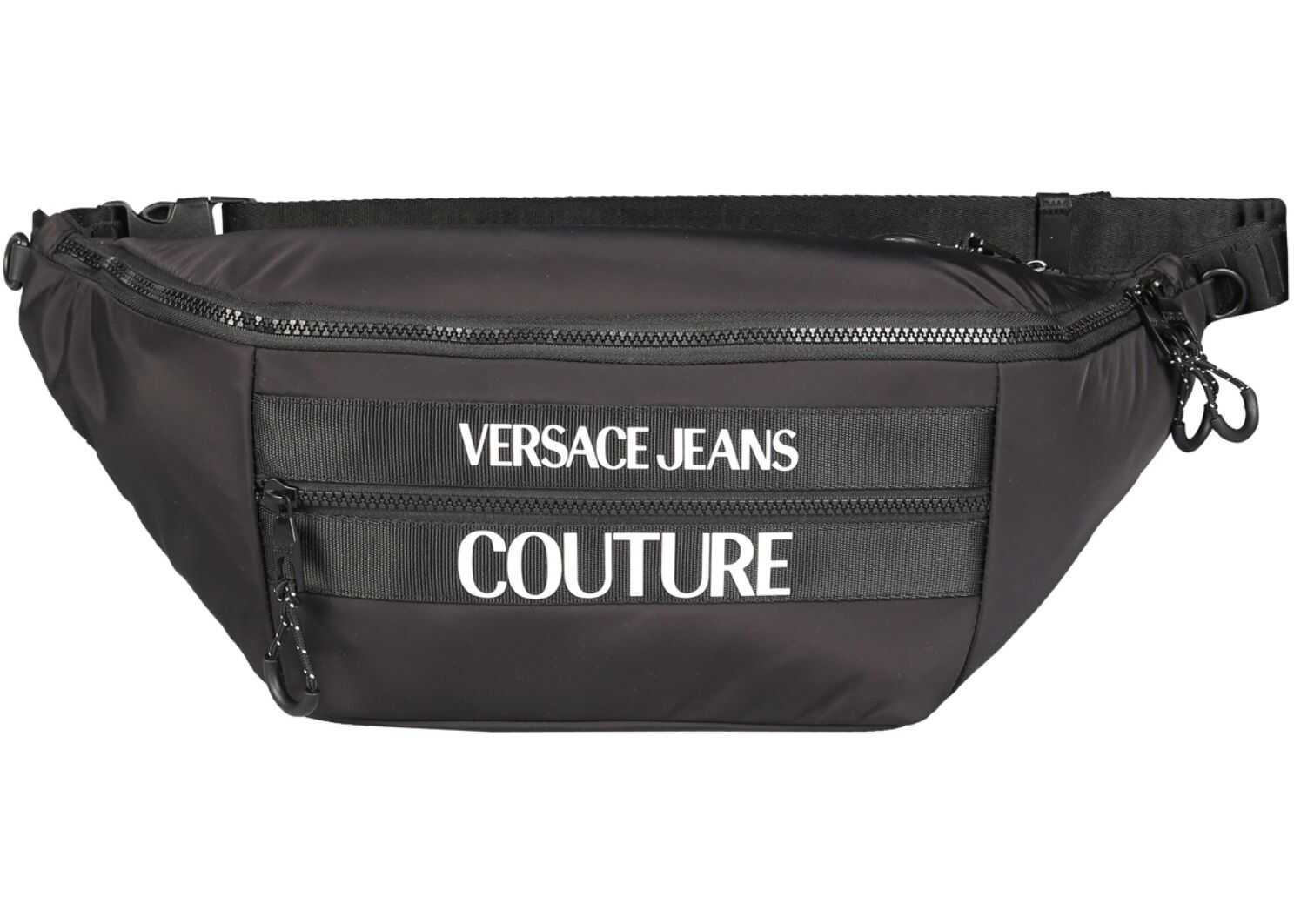 Versace Jeans Couture Maxi Belt Bag With Logo E1YZAB63_71593899 BLACK