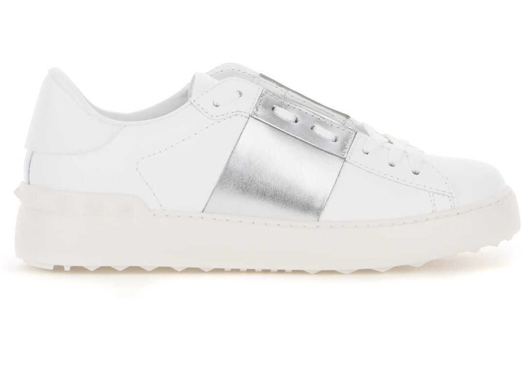 Valentino Garavani Open Sneakers BIANCO ARGENTO