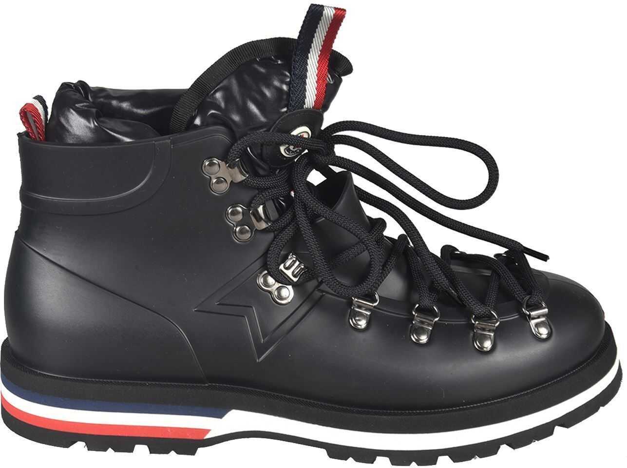 Moncler Henoc Ankle Boots In Black* Black