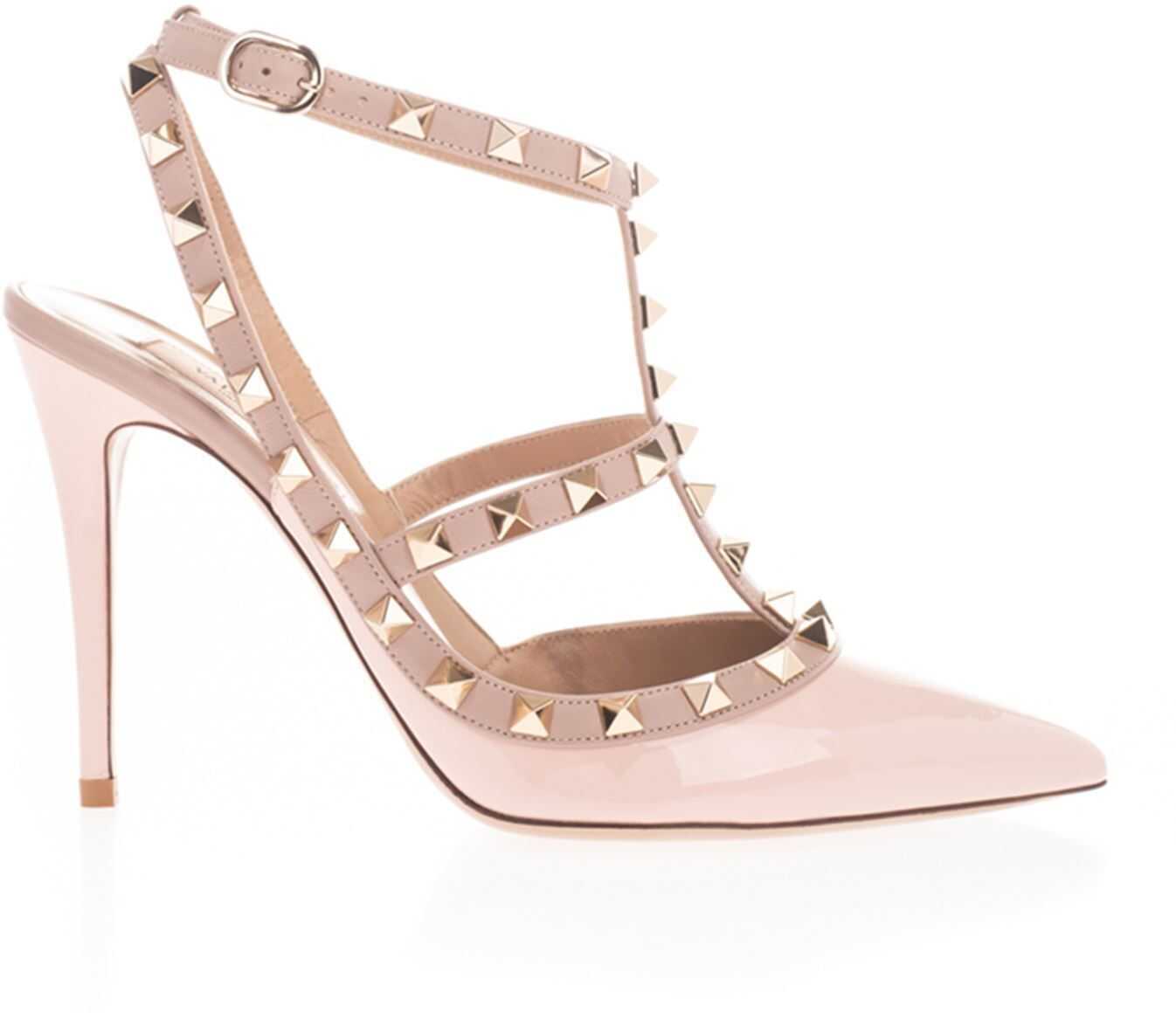 Valentino Garavani Rockstud Pumps In Pink Pink