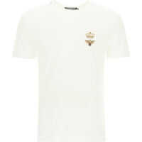 Tricouri T-Shirt With Bee And Crown Embroidery Barbati