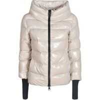 Geci de iarna Vinyl Effect Puffer Jacket Femei