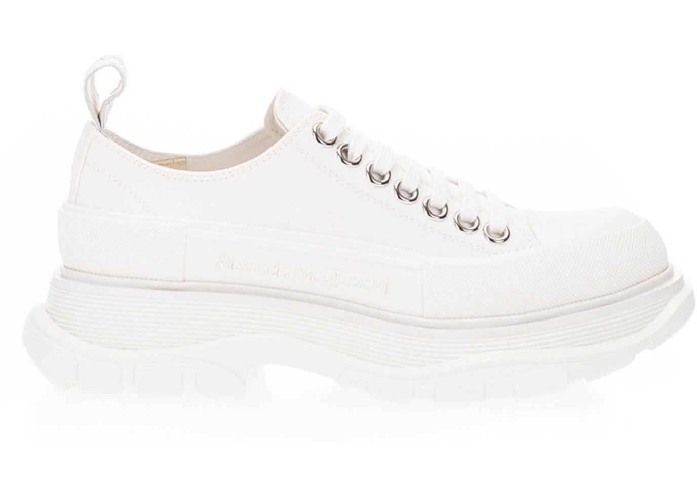 Alexander McQueen Tread Slick Lace-Ups In White White