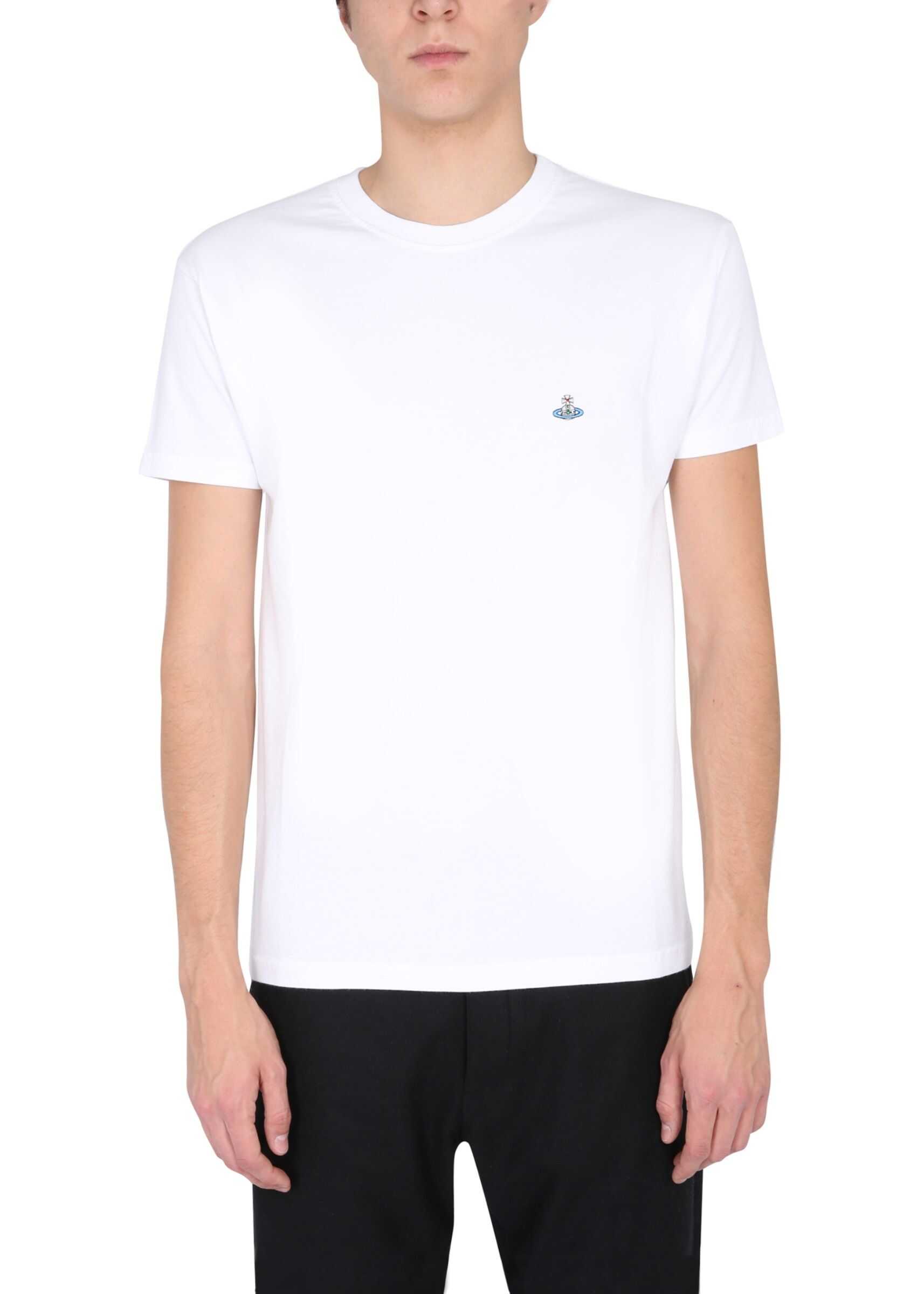Vivienne Westwood Crew Neck T-Shirt WHITE