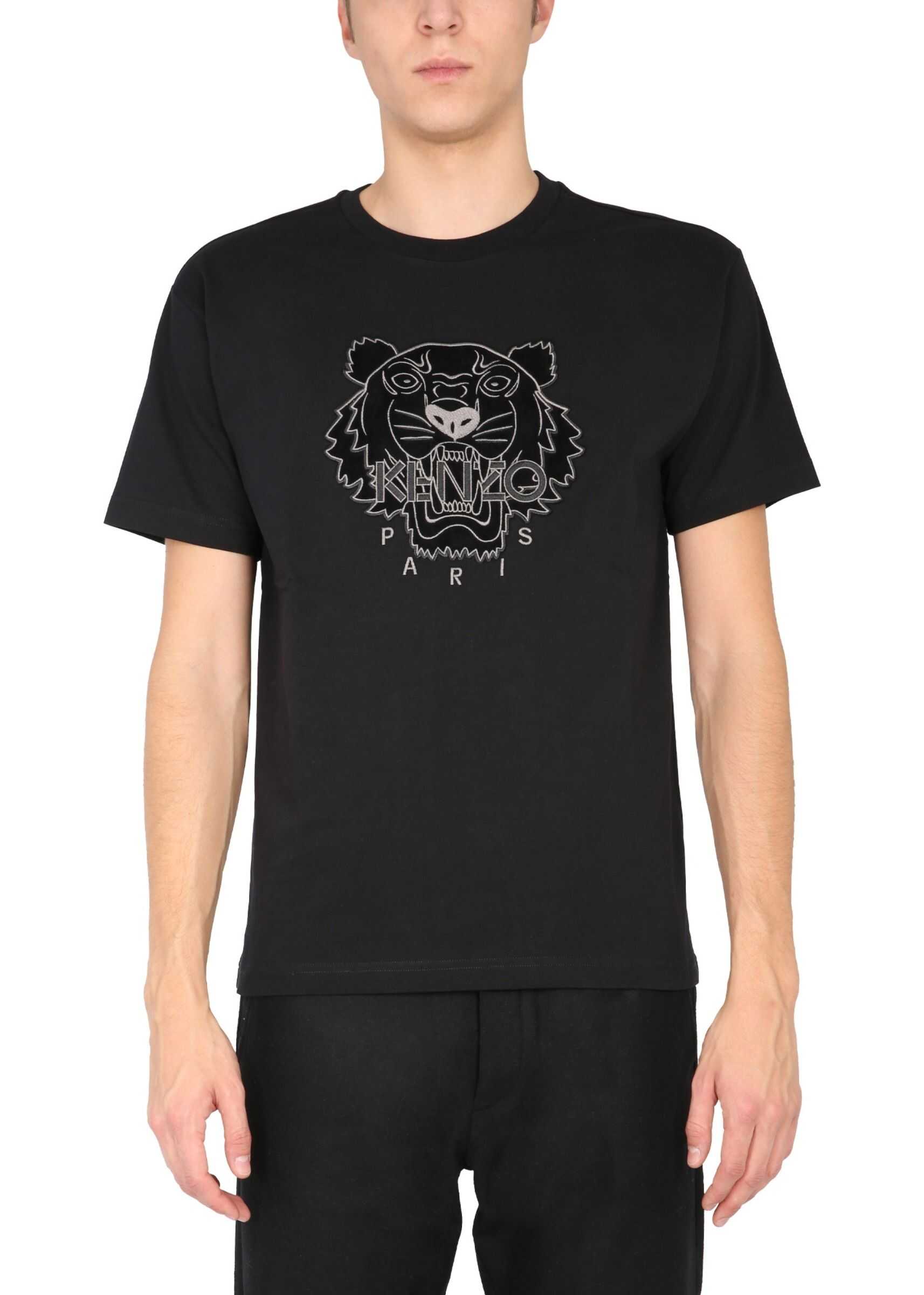 Kenzo Crew Neck T-Shirt BLACK