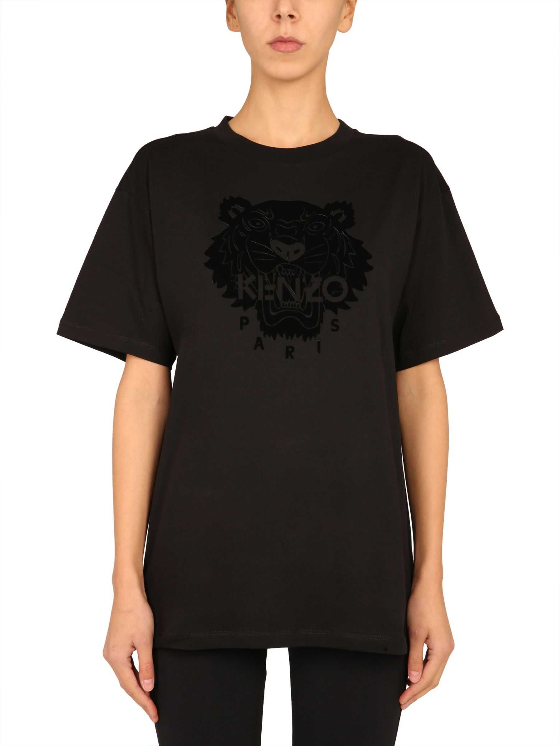 Kenzo Oversize Fit T-Shirt BLACK