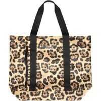 Genti de umar Shopper Bag With Animal Print Femei