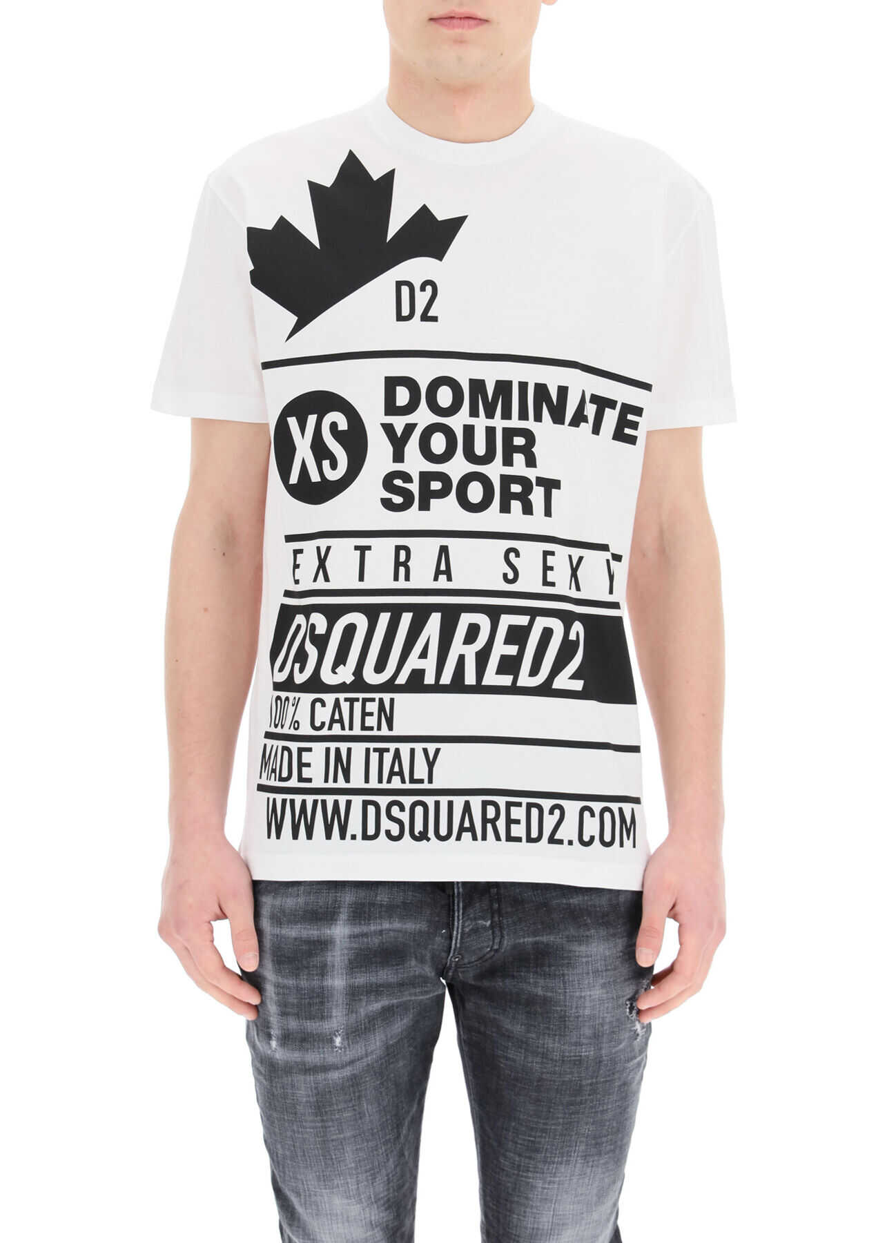 Extra Sexy Logo Print T-Shirt