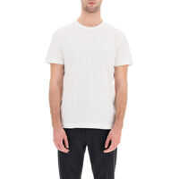 Tricouri Cotton T-Shirt With Logo Plaque Barbati