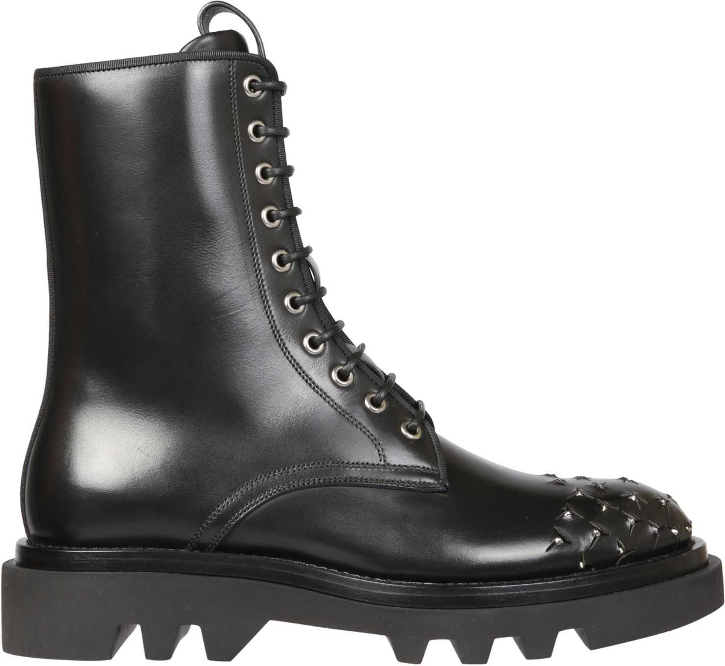 Givenchy Combat Boots With Studs BH6027H0KF_001 BLACK