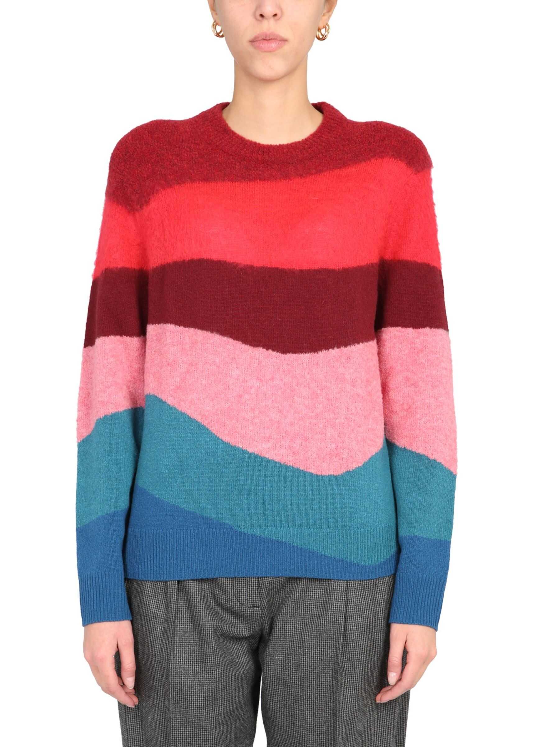 PS by Paul Smith Crew Neck Sweater MULTICOLOUR