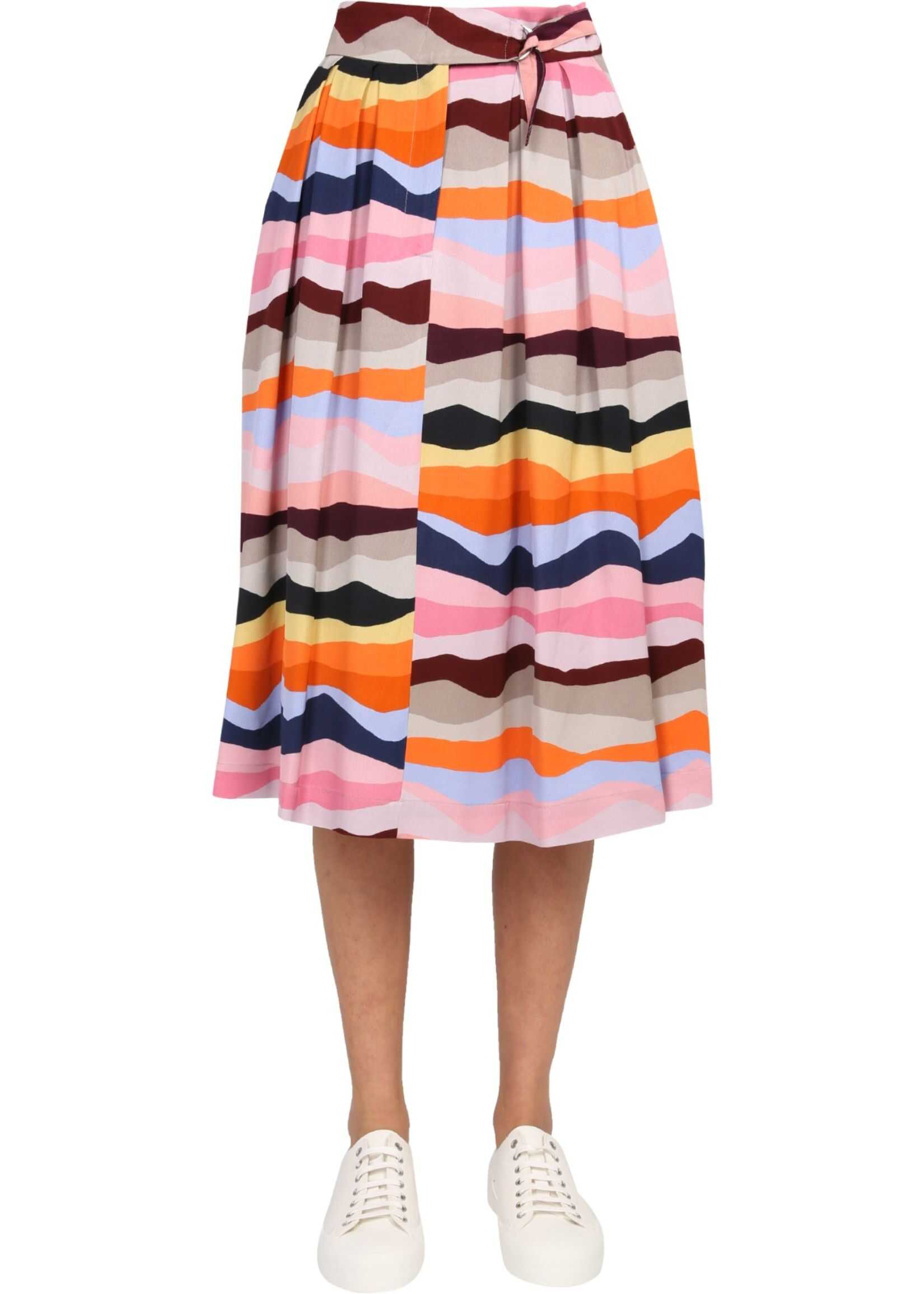 "Mountain Stripe" Skirt