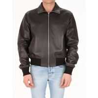 Bomber jacket Bottega Veneta Leather Bomber Jacket