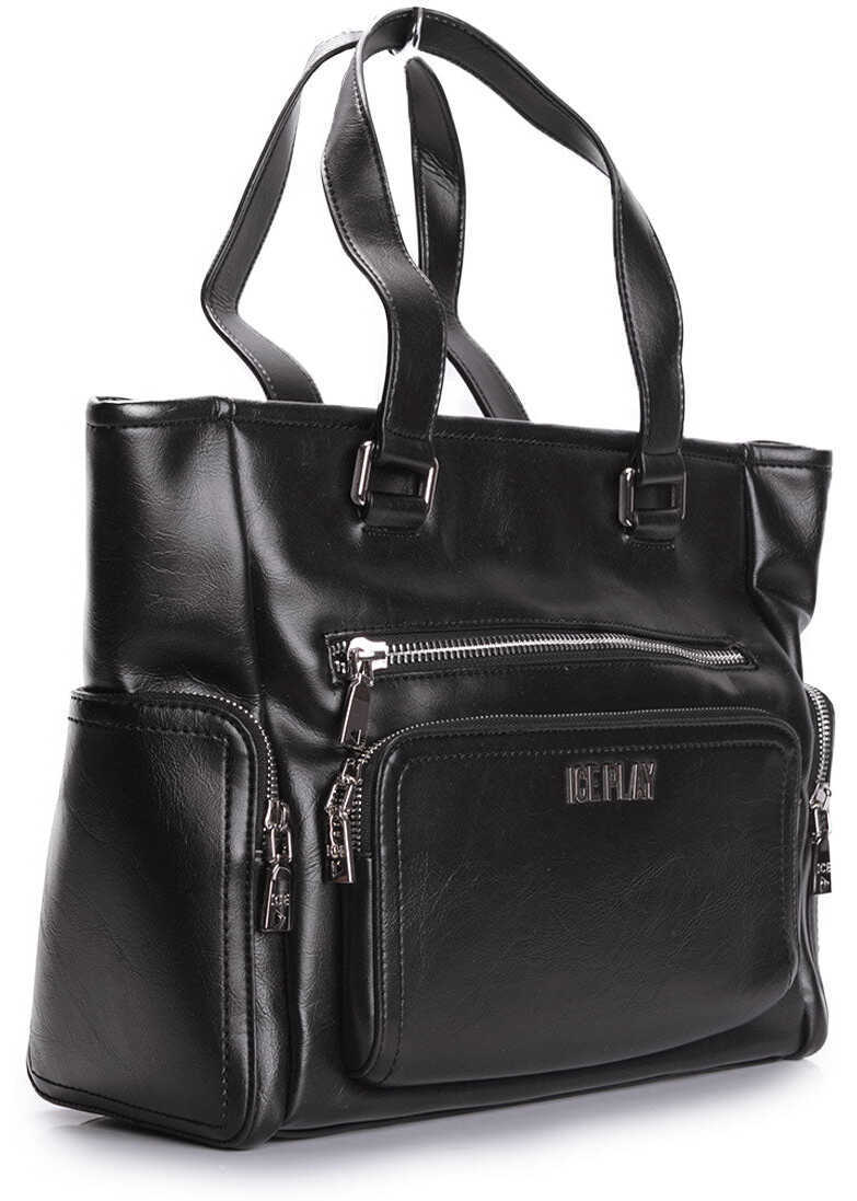 Genti de mana Iceberg 19E Czarny Femei (BM 8095081) 4