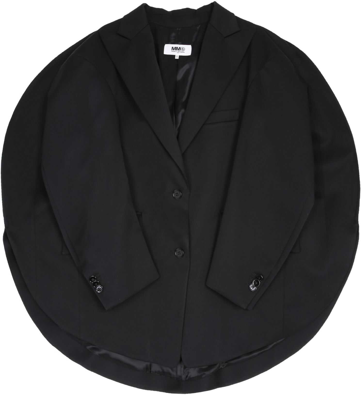 MM6 Maison Margiela Circle Jacket BLACK