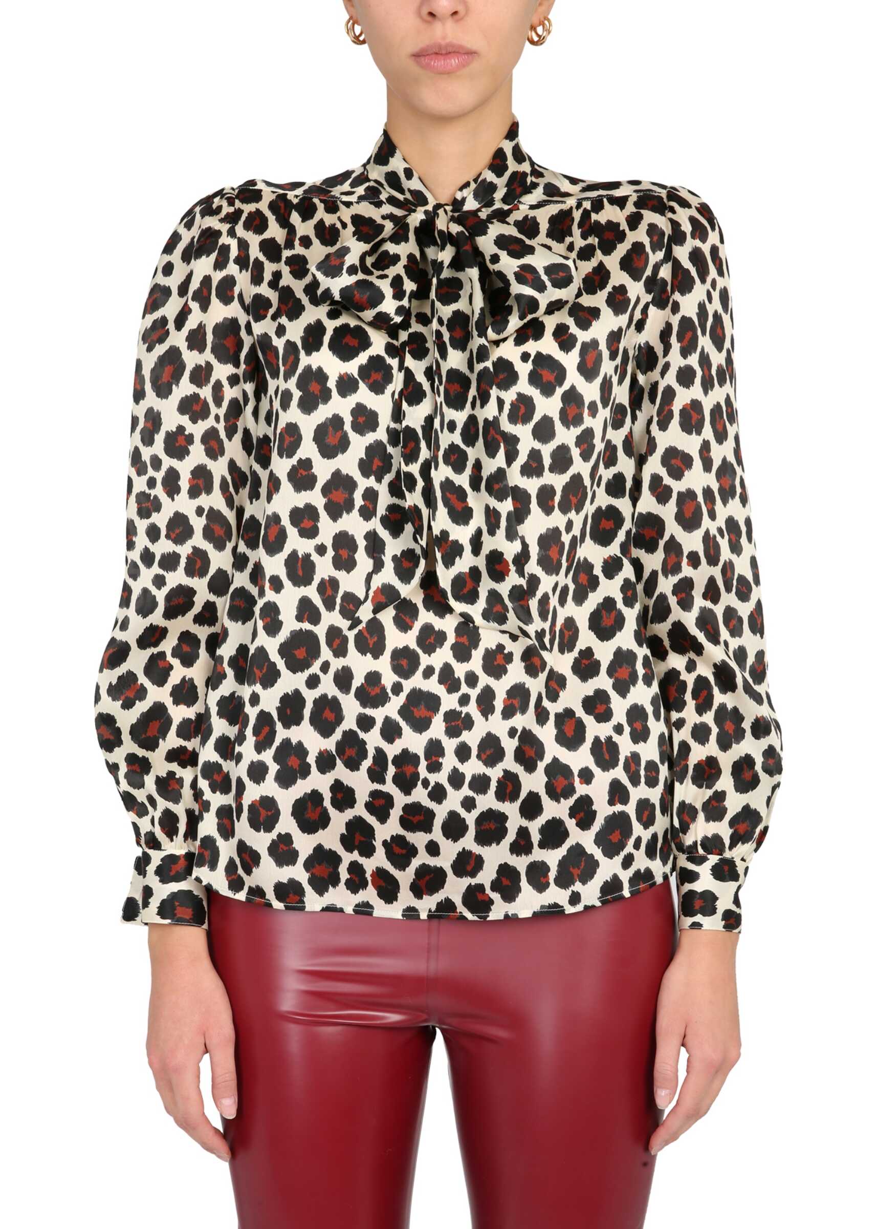 Shirt With Leopard Print