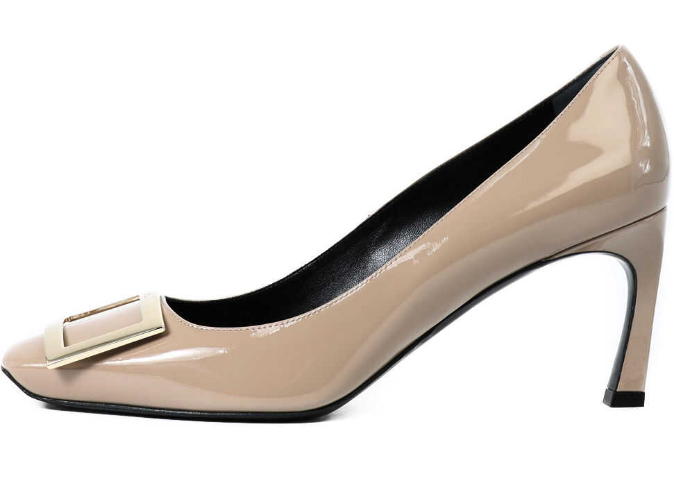 Roger Vivier Belle Vivier Trompette Pumps Beige