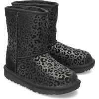 Cizme cu blana UGG Classic II Glitter Leopard