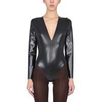 Bluze Latex Bodycon Femei