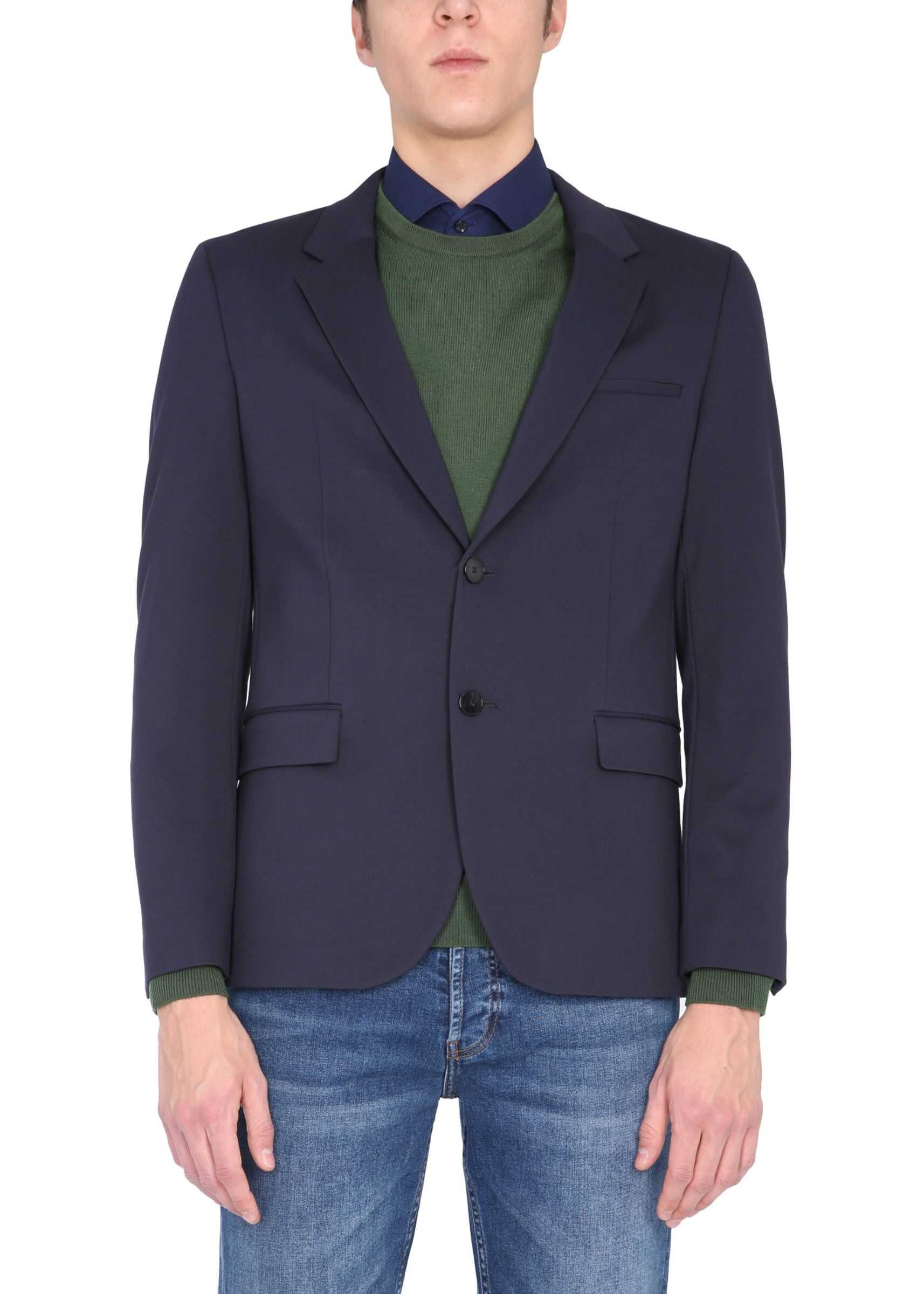 "Hagen" Single-Breasted Jacket