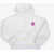 Converse All Star Faux Fur Hooded Teddy Sweatshirt White