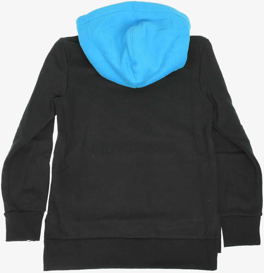 Hanorace Converse All Star Hooded Sweatshirt Black Baieti (BM 8108611) 3