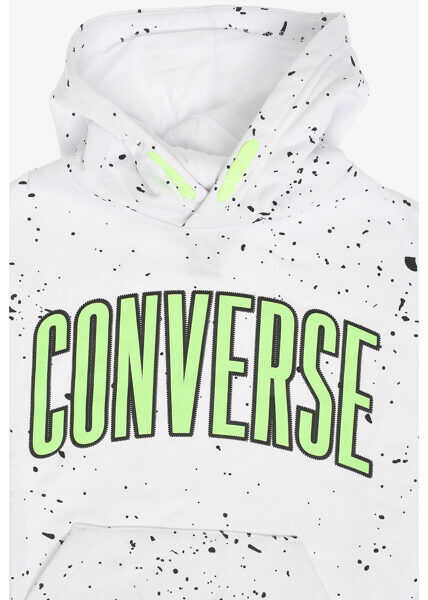 Hanorace Converse Printed Sweatshirt White Baieti (BM 8108800) 2