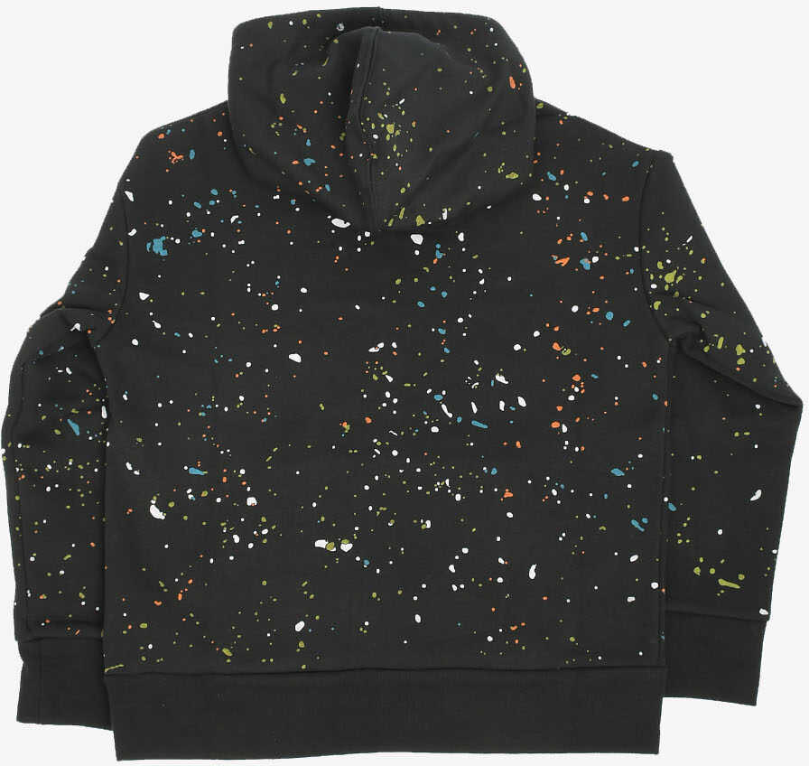 Hanorace Converse Printed Sweatshirt Black Baieti (BM 8108806) 3