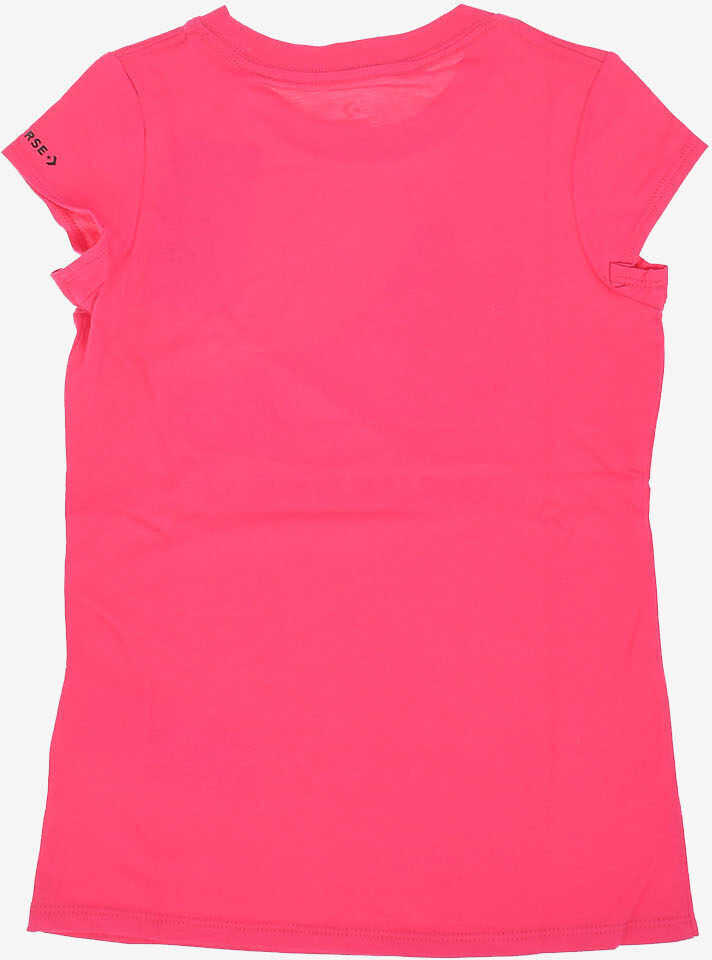 Tricouri Converse All Star Printed T-Shirt Pink Baieti (BM 8108845) 3