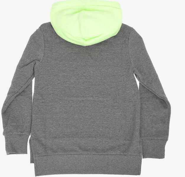 Hanorace Converse Printed Sweatshirt Gray Baieti (BM 8108875) 3