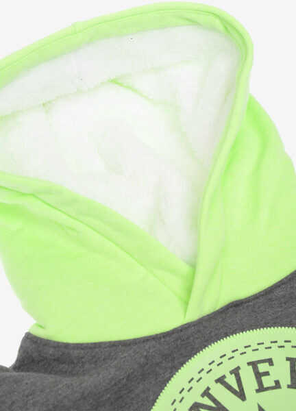 Hanorace Converse Printed Sweatshirt Gray Baieti (BM 8108875) 4