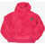 Converse Faux Fur Hooded Teddy Sweatshirt Pink