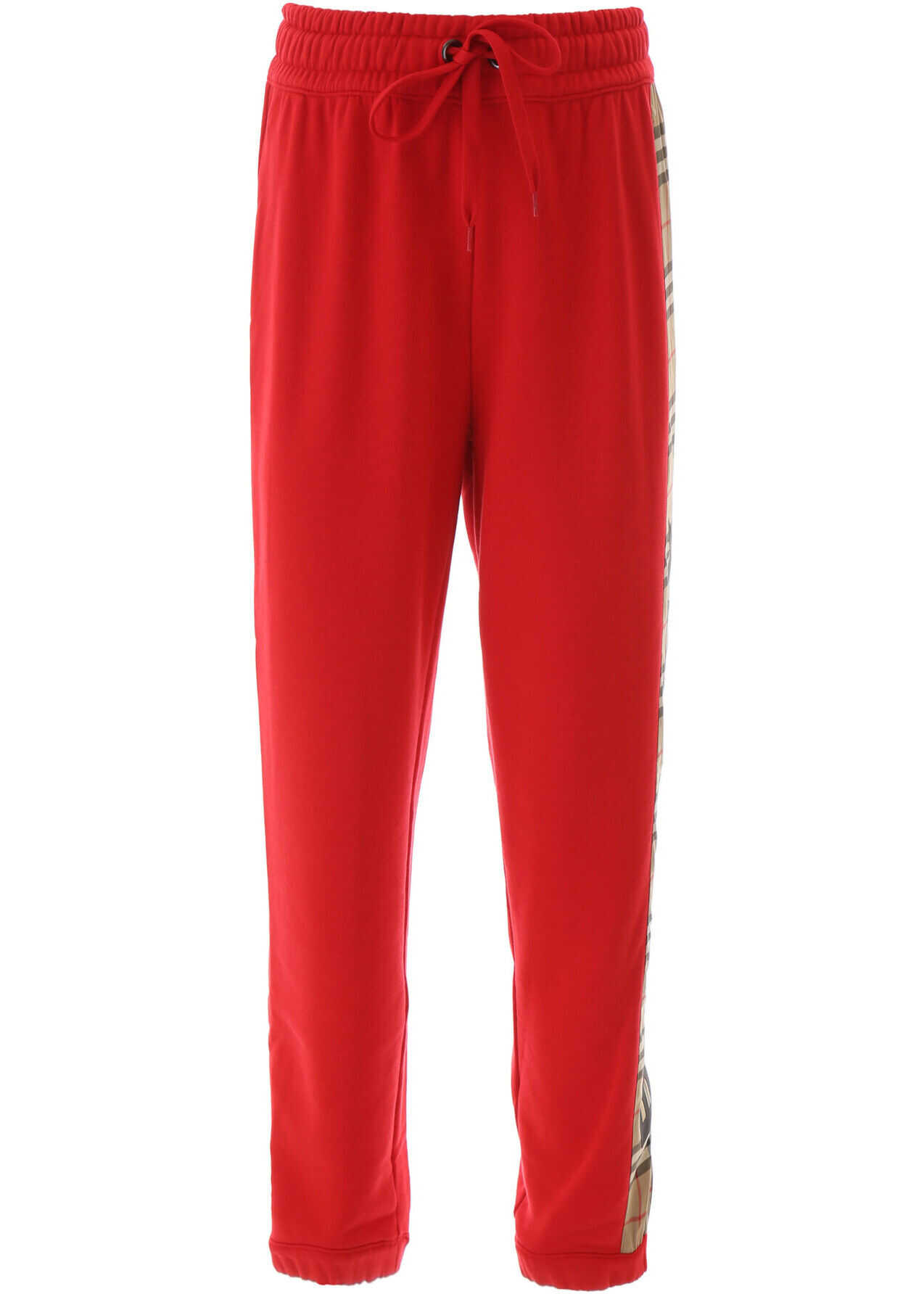 Burberry Raine Trousers With Check Insert* BRIGHT RED